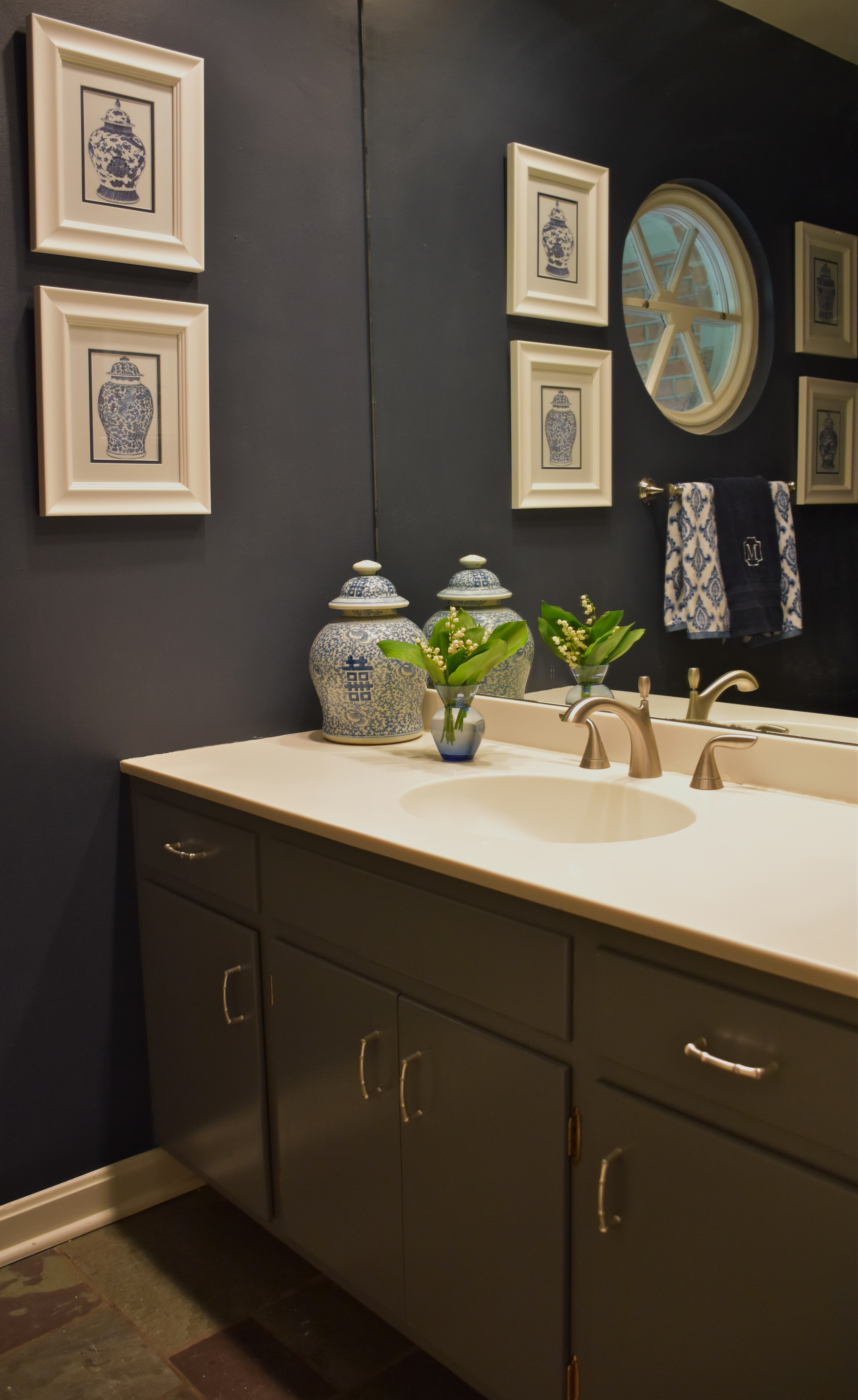 Chinoiserie Bathroom Vanity