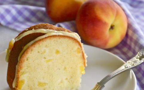 Peach Pound Cake Recipe