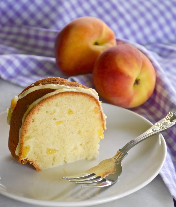 Peach Pound Cake Recipe
