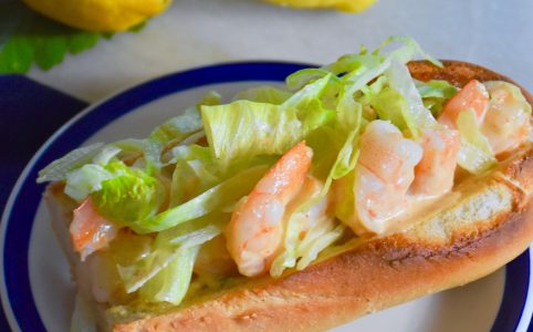 Shrimp Rolls with Remoulade Sauce