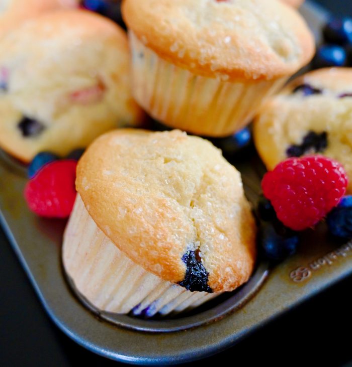 Mixed Berry Muffins